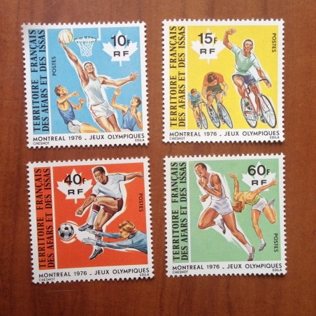 Afars et issas Num 431-34 ** MNH  Sport