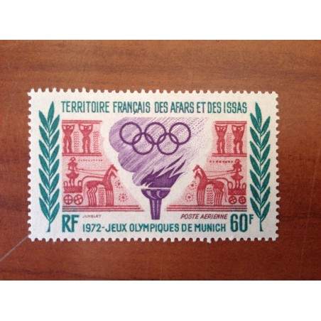 Afars et issas Num PA 75 ** MNH Flamme olympique