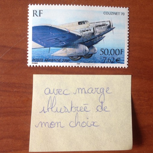 France PA Avion Num Yvert 64a** MNH Couzinet 71