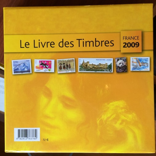 Livre de l'année LA POSTE 2009 avec tout les timbres 