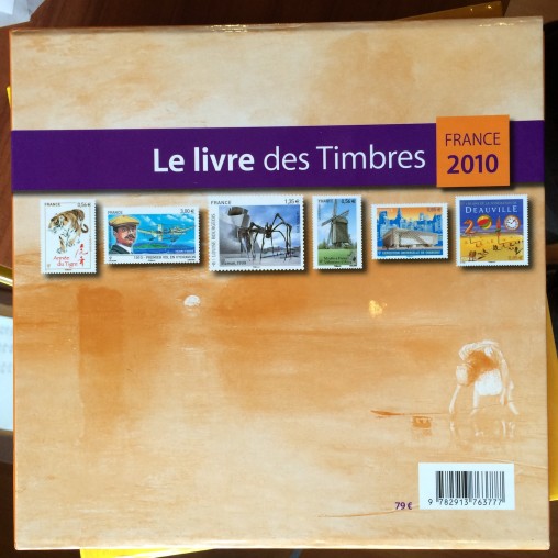 Livre de l'année LA POSTE 2010  avec tout les timbres 