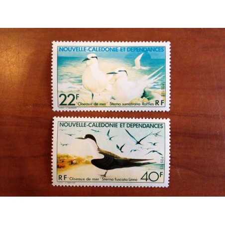 NOUVELLE CALEDONIE Num 416-417 ** MNH ANNEE 1978 Birds oiseau