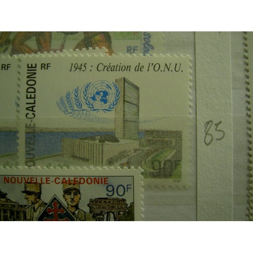 NOUVELLE CALEDONIE Num 685 ** MNH ANNEE 1995 ONU