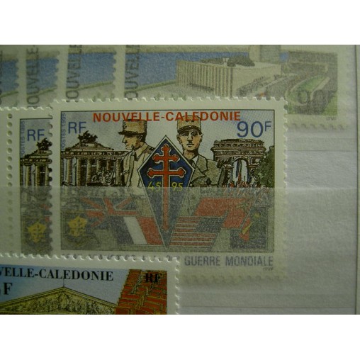 NOUVELLE CALEDONIE Num 686 ** MNH ANNEE 1995 De Gaulle et De Lattre