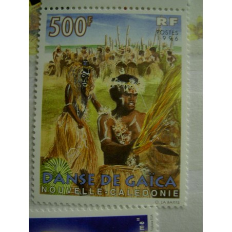 NOUVELLE CALEDONIE Num 721 ** MNH ANNEE 1996 Danse Gaica