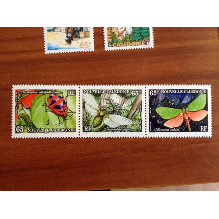 NOUVELLE CALEDONIE Num 731-733 ** MNH ANNEE 1997 Faune Insecte