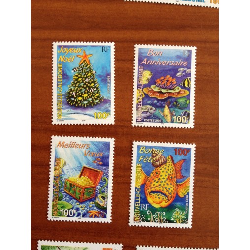 NOUVELLE CALEDONIE Num 779-782 ** MNH ANNEE 1998