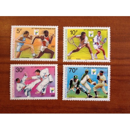 NOUVELLE CALEDONIE Num 792-795 ** MNH ANNEE 1999 Tennis Karate