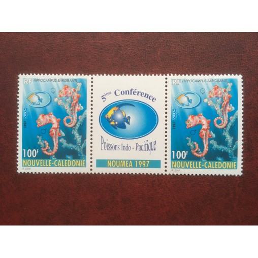 NOUVELLE CALEDONIE Num 740A ** MNH ANNEE 1997 Hippocampe La Feuille