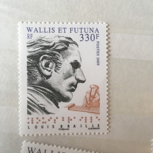 Wallis et Futuna 712 ** luxe sans charnière Louis Braille 2009