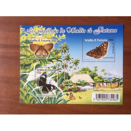 Wallis et Futuna F855 ** luxe sans charnière Papillon Butterfly 2016