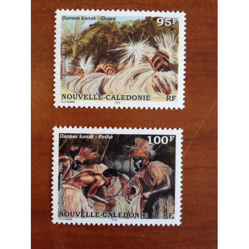 NOUVELLE CALEDONIE PA Num 329-330 ** MNH ANNEE 1995