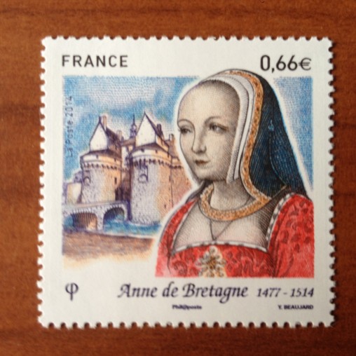 France 4834 ** Anne de Bretagne   en 2014