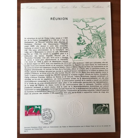 Document Officiel 1914 Reunion  1977 num 06-77