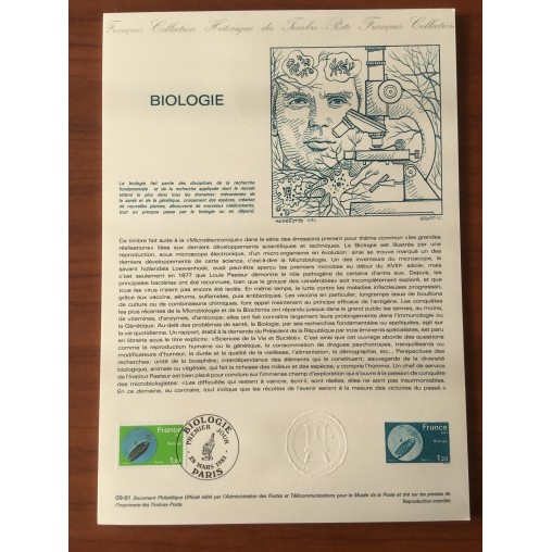 Document Officiel 2127 Biologie  1981 num 09-81