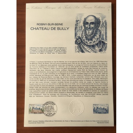 Document Officiel 2135 Château Rosny  1981 num 08-81