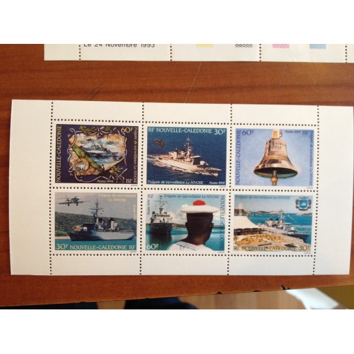 NOUVELLE CALEDONIE Num 668-673 ** MNH ANNEE 1994 Fregate Nivose