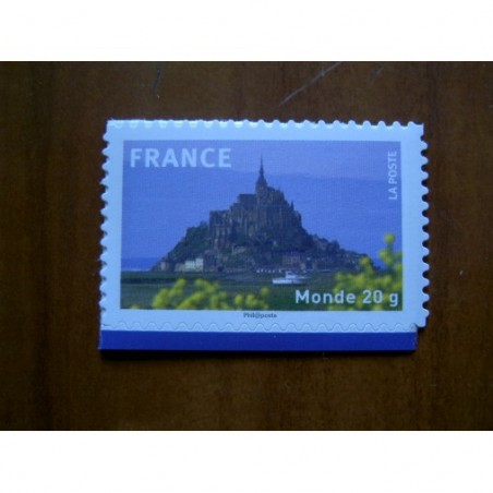 France Autoadhésifs Yvert num 334 Mont Saint Michel Annee 2009