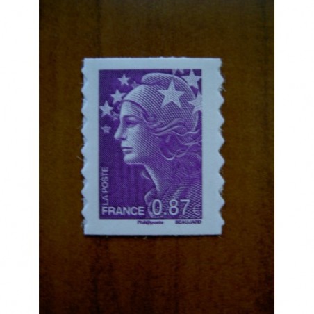 France Autoadhésifs Yvert num 487 Marianne de Beaujard Annee 2010