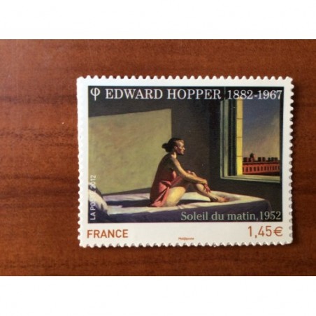 France Autoadhésifs Yvert num 661A Edward Hopper Soleil Annee 2012