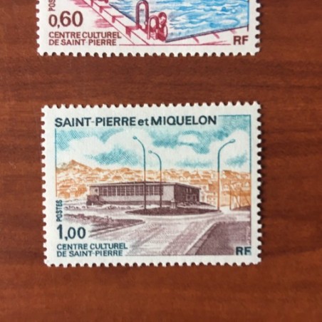 Saint Pierre et Miquelon 432 ** MNH Piscine année 1973