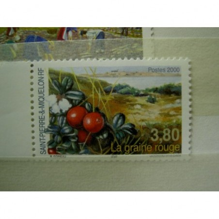 Saint Pierre et Miquelon 710 ** MNH Flore année 2000