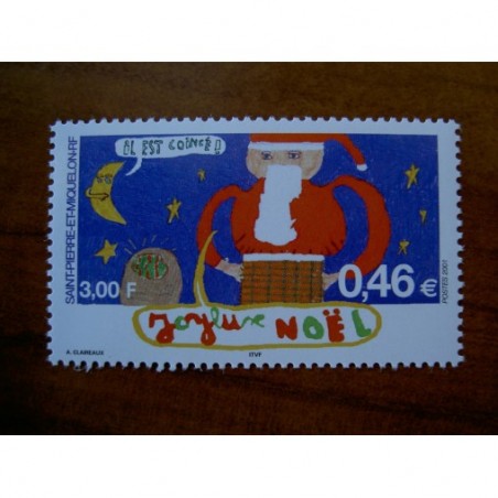 Saint Pierre et Miquelon 757 ** MNH Noel année 2001