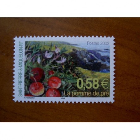 Saint Pierre et Miquelon 777 ** MNH Fruit pomme de pré année 2002