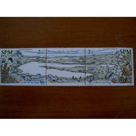 Saint Pierre et Miquelon 853-854 ** MNH Vallee 7 etangs lievre année 2005