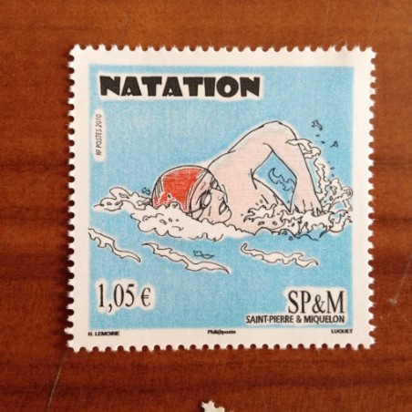 Saint Pierre et Miquelon 982 ** MNH Natation sport année 2010