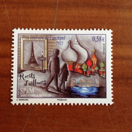 Saint Pierre et Miquelon 1001 ** MNH tour eiffel Ramseier année 2011