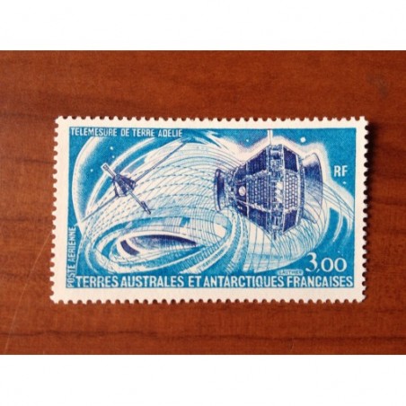 TAAF AERIEN ** MNH PA 50 Telemesure ANNEE 1977