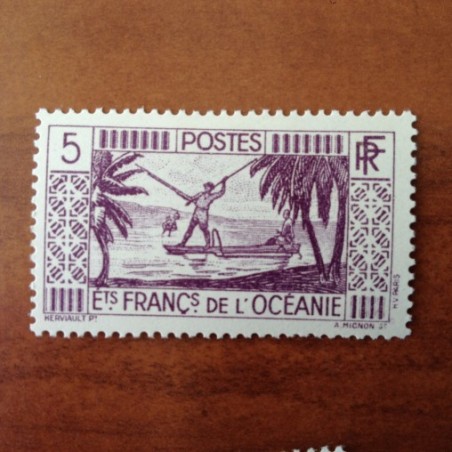 OCEANIE num Yvert 88 ** MNH Pecheur  annee 1939-1949