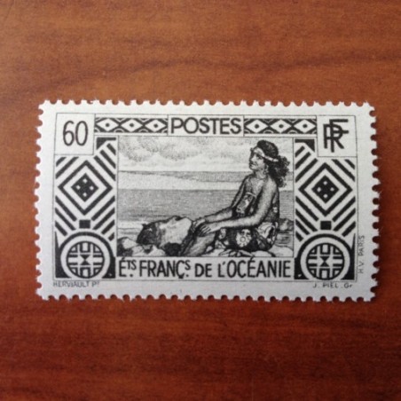 OCEANIE num Yvert 101 ** MNH Tahitienne  annee 1939-1949