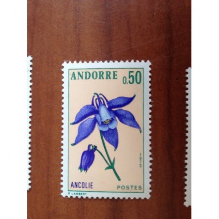 Andorre 230 ** MNH Flore Année 1973