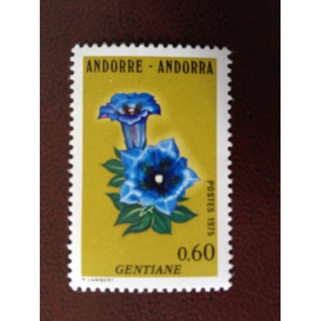 Andorre 245 ** MNH Flore Année 1975