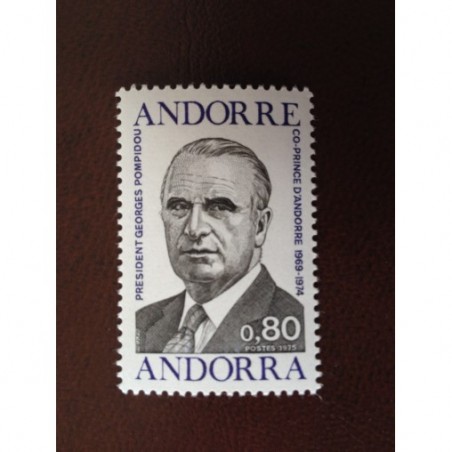 Andorre 249 ** MNH  Année 1975