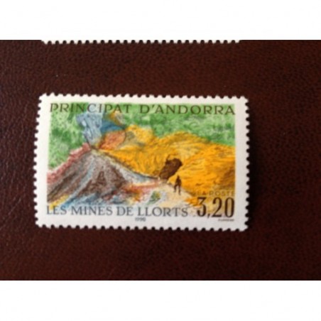 Andorre 386 ** MNH Mine Année 1990