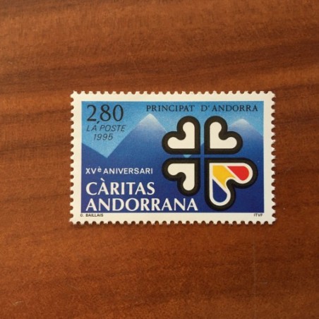 Andorre 456 ** MNH Caritas Année 1995