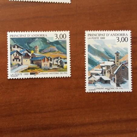 Andorre 519-520 ** MNH PAL Année 1999