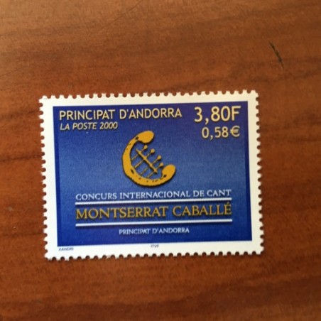 Andorre 527 ** MNH Chant Année 2000