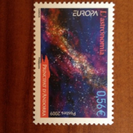 Andorre 673 ** MNH Europa Galaxie Année 2009