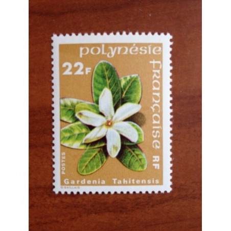 POLYNESIE NUM 129 ** MNH Fleurs ANNEE 1979