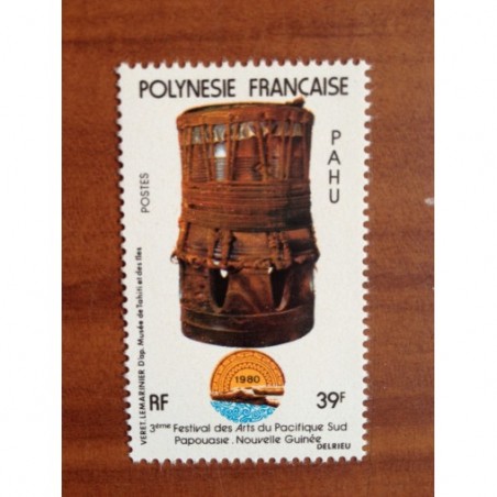 POLYNESIE NUM 154 ** MNH Art ANNEE 1980