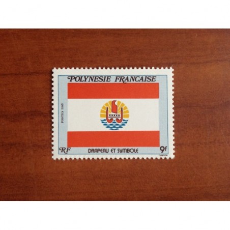 POLYNESIE NUM 237 ** MNH Drapeau Polynesie ANNEE 1985