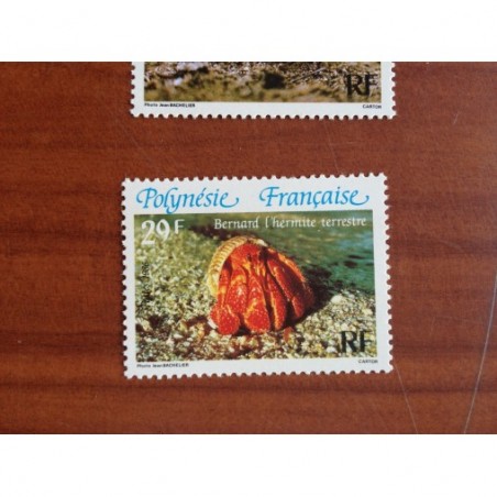 POLYNESIE NUM 247 ** MNH Faune Crabe ANNEE 1986