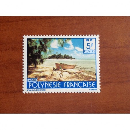 POLYNESIE NUM 254 ** MNH Paysage ANNEE 1986