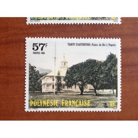 POLYNESIE NUM 258 ** MNH Tahiti Autrefois ANNEE 1986