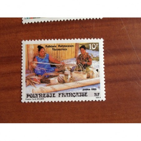 POLYNESIE NUM 264 ** MNH Folklore ANNEE 1986