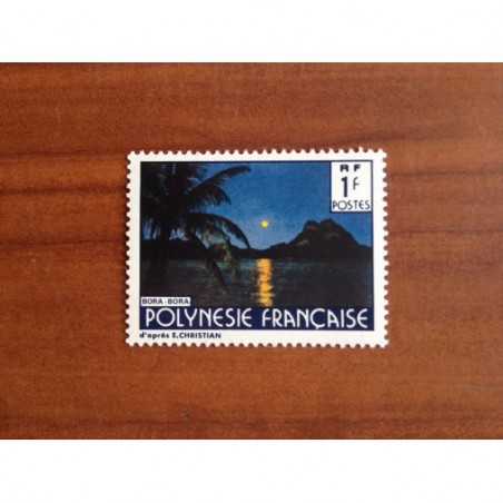 POLYNESIE NUM 271 ** MNH Paysage sans Cartor ANNEE 1986